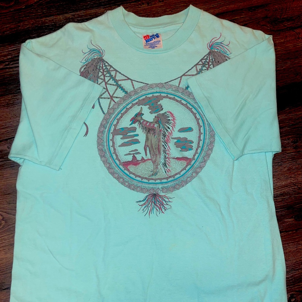 Vintage Tribal t-shirt size L